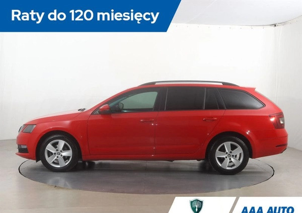 Skoda Octavia cena 48000 przebieg: 170565, rok produkcji 2018 z Grybów małe 191
